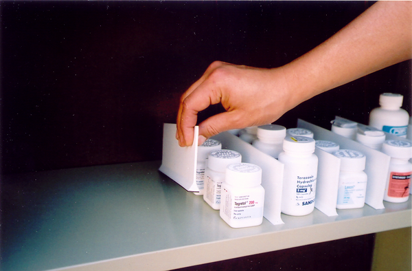 Bathroom Medicine Drawer Organizer, Pill Bottle Drawer Separator